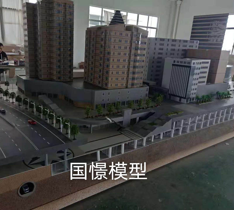 策勒县建筑模型