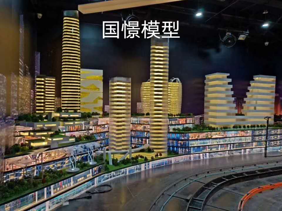 策勒县建筑模型