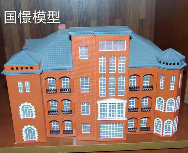 策勒县建筑模型